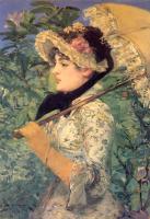 Manet, Edouard - Spring( Study of Jeanne Demarsy)